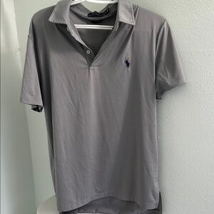 Polo by Ralph Lauren Men's Polo Shirt in Gray